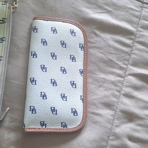 Dooney and Burke Bag with sunglass holder and wallet